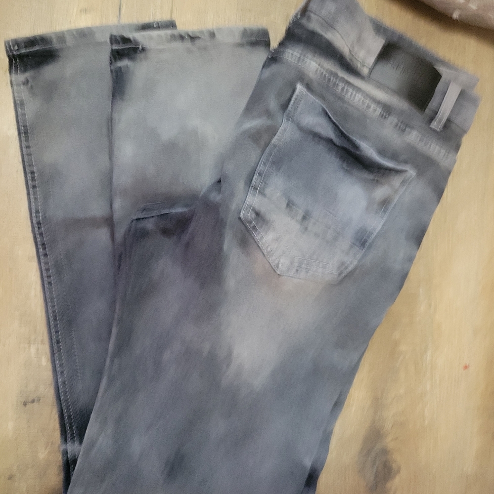 Mens Encrypted skinny jeans.